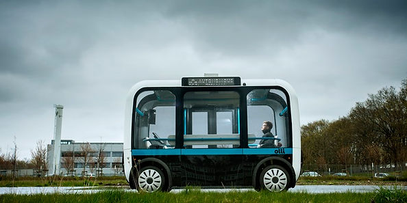 Автономные автобусы Olli изготовленные с помощью 3d печати