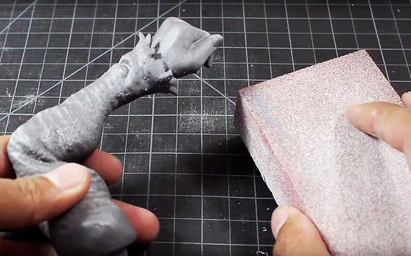 Шлифовка деталей напечатанных на FDM 3d принтере