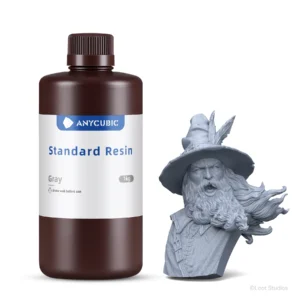 Anycubic Standard Resin фотополімерна смола 1 л, сірий