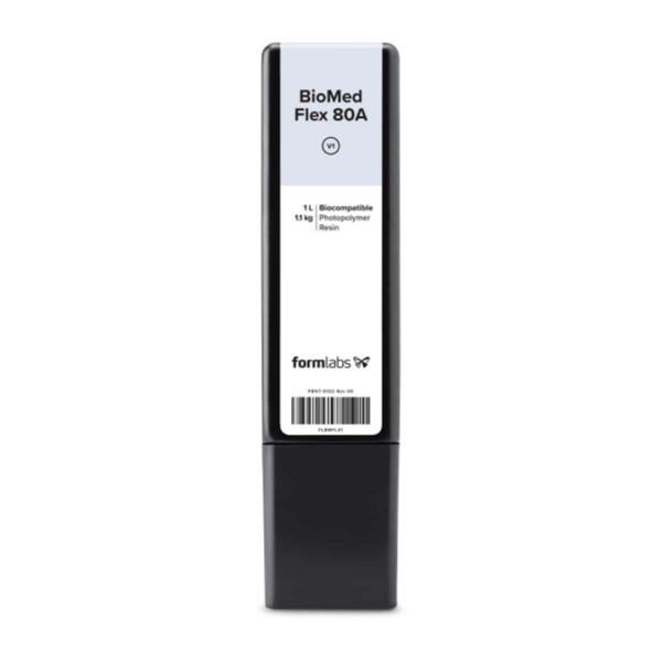 Смола BioMed Flex 80A для Form 3B – біосумісна гнучка смола