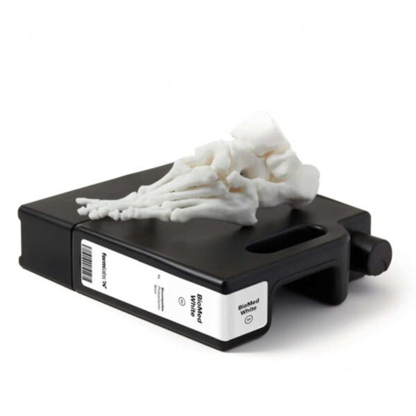 BioMed White Resin Formlabs 5л – Медична смола для 3D друку — фото 3