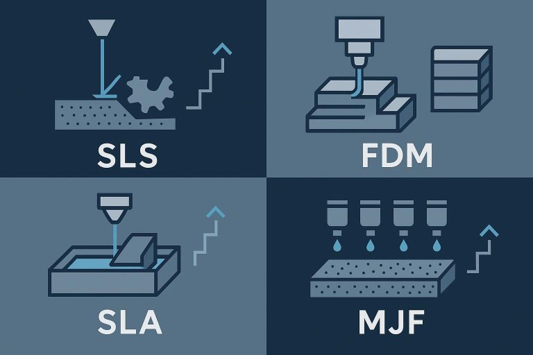 FDM SLA SLS MJF друк