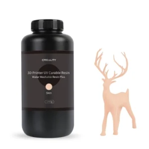 Фотополімерна смола CREALITY Water Washable Resin Plus 1кг, тілесна