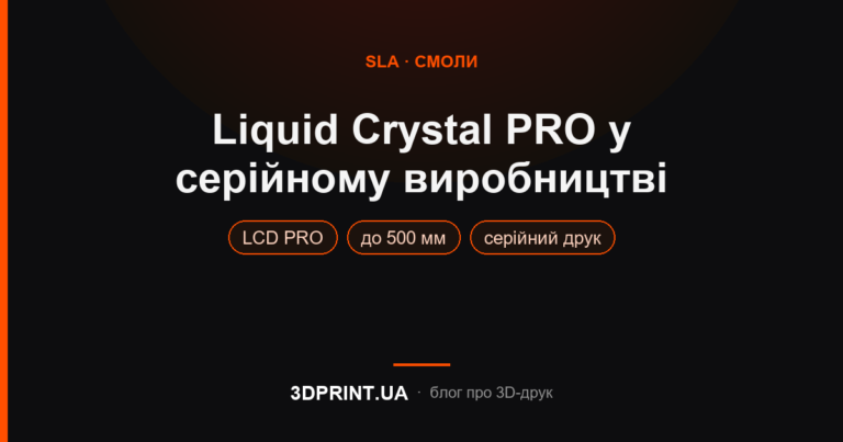 Вихід Liquid Crystal PRO у серійне виробництво