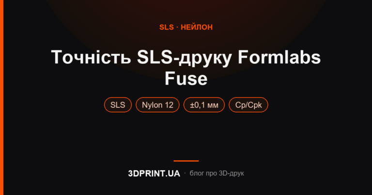 Точність і повторюваність SLS-друку Formlabs Fuse: інженерний розбір