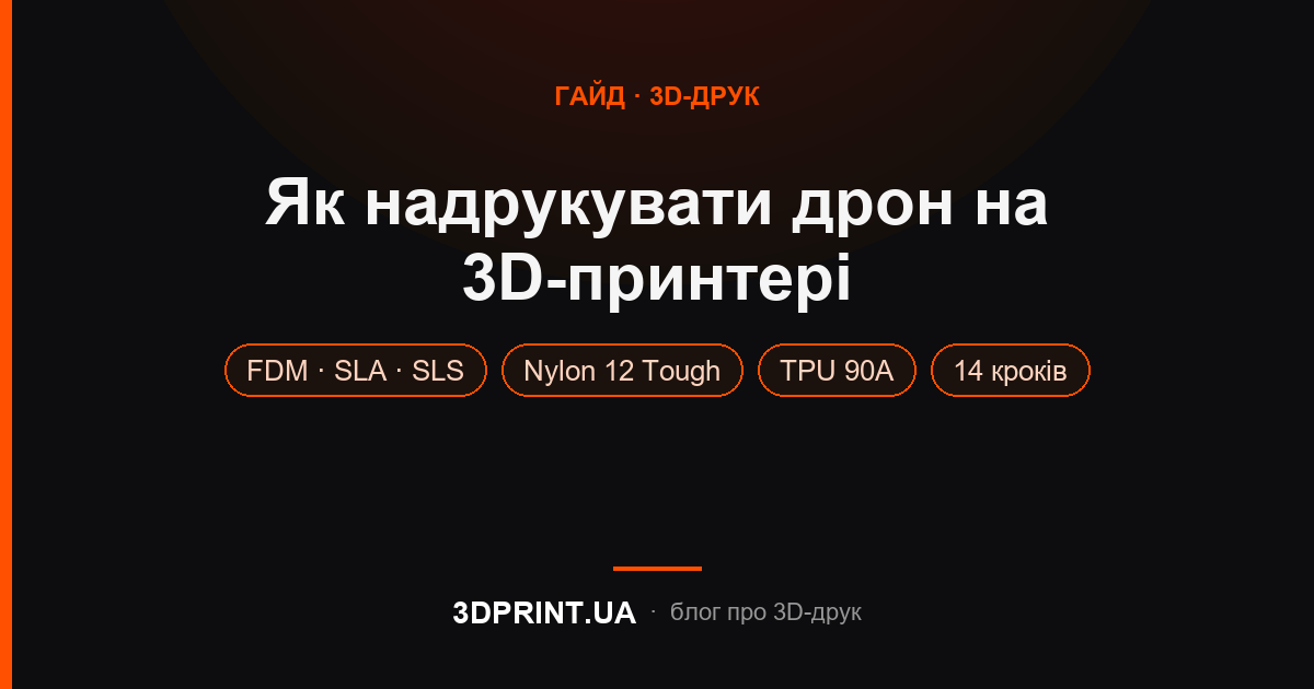 Гайд: як надрукувати дрон на 3D-принтері