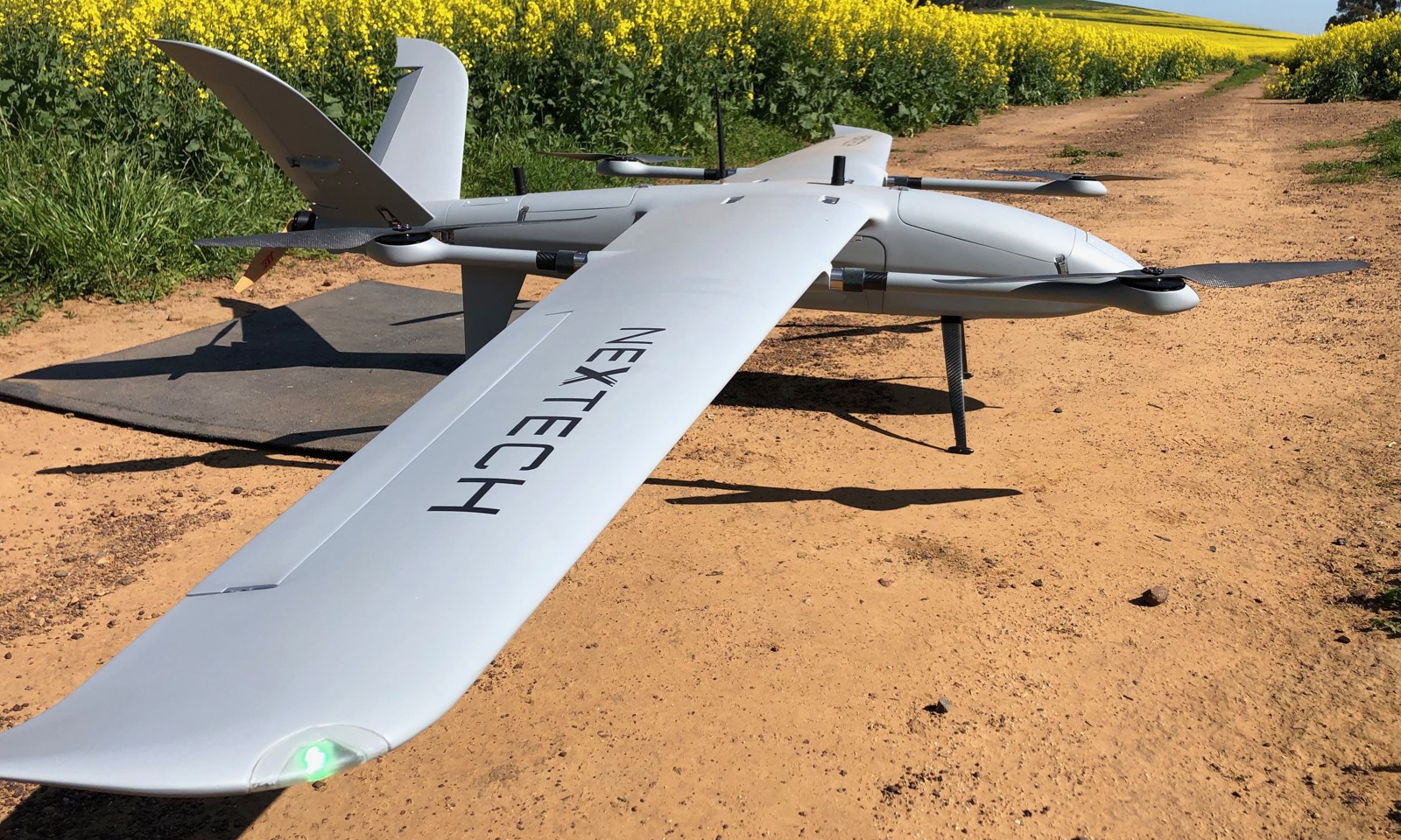 Fixed-wing дрон Nextech зі SLS-надрукованими деталями