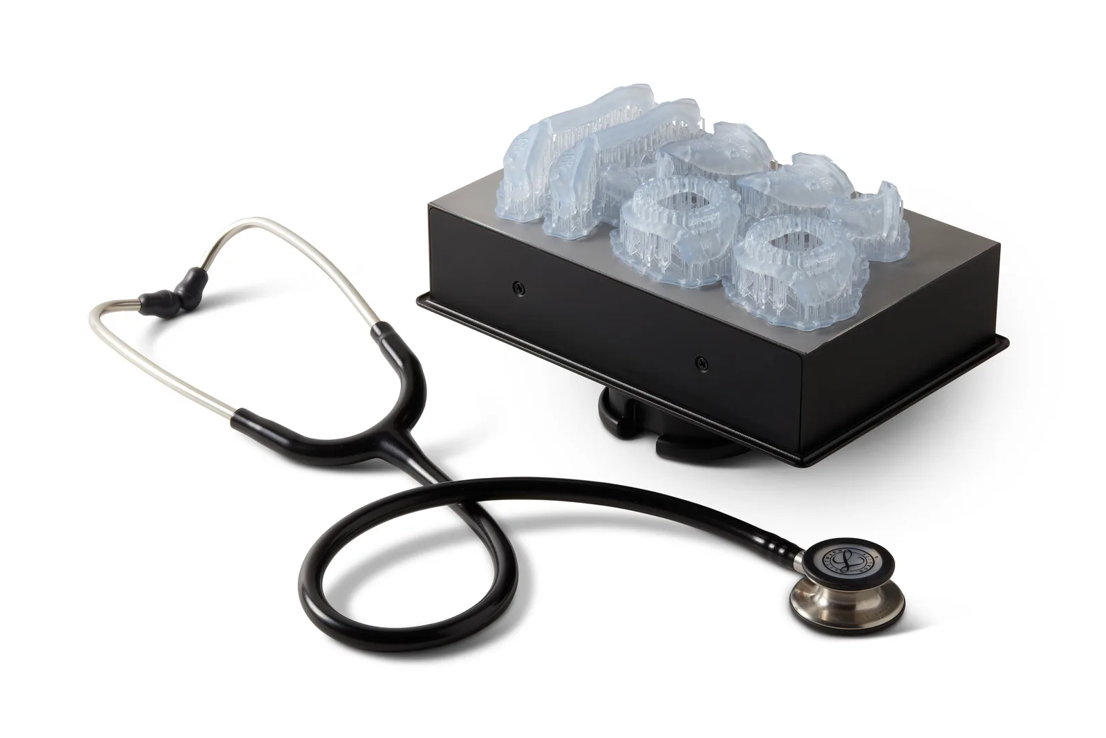 Prints on the Form 4B build platform — medical applications