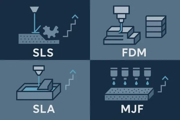 FDM SLA SLS MJF друк